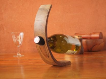 Porte bouteille de vin en bois